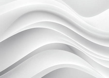 Modern soft luxury texture white and light gray with smooth and clean subtle background illustration. Wide angle format banner.の写真素材