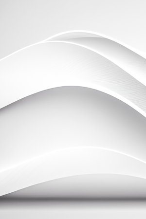 Modern soft luxury texture white and light gray with smooth and clean subtle background illustration. Wide angle format banner.の写真素材