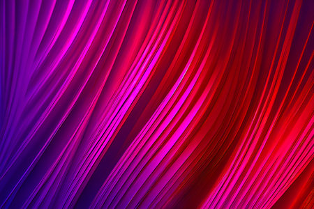 Abstract background consisting of geometric pattern. Gradient color from violet to red. Wide angle format banner.の写真素材