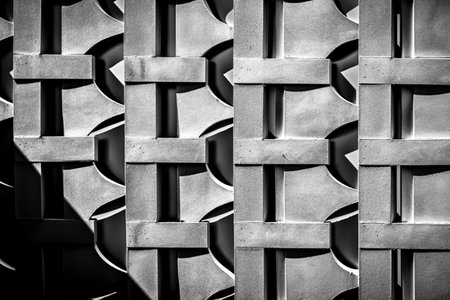 Abstract patterns monochrome background. High resolution black and white image.の写真素材