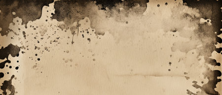 Old Paper texture, Elegant black and white vintage paper background with copy space.の写真素材