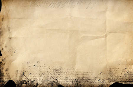 Old Paper texture, Elegant black and white vintage paper background with copy space.の写真素材