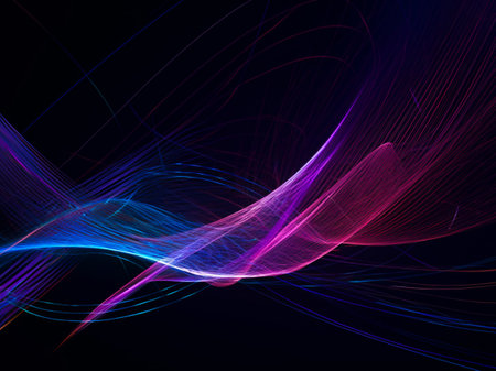 Abstract technology dark background Hi-tech communication concept, technology, digital business, innovation, science fiction scene with copy space.の写真素材