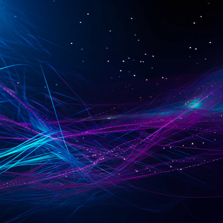 Abstract technology dark background Hi-tech communication concept, technology, digital business, innovation, science fiction scene with copy space.の写真素材