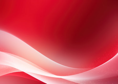 Abstract red Christmas wallpaper with copy space background. Perfect for holiday greeting cards, social media posts, and website designsの素材