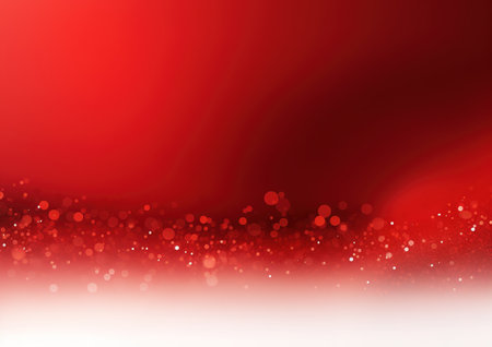Abstract red Christmas wallpaper with copy space background. Perfect for holiday greeting cards, social media posts, and website designsの素材