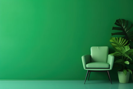 Green Monday concept background with copy space. Eco-friendly, sustainable, and environmentally responsible shopping concept. Zero waste, plastic free, and organic productsの素材