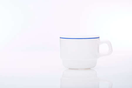 Coffee cup on white background.-001-with clinpping pathの写真素材