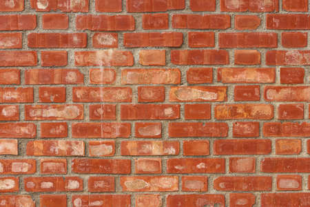 Weathered and Textured Brick wall grunge background. Suitable for interior design.