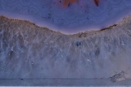 Abstract raw mineral crystal texture material of Gem.blue.
