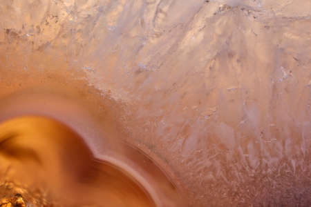 Macro photography of purple Crystal