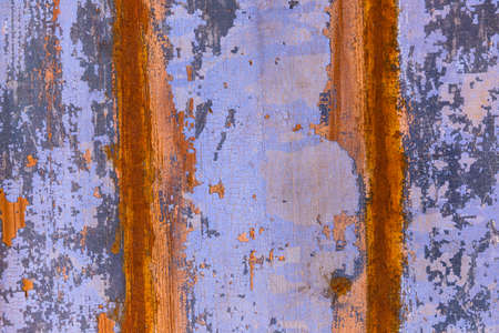 Colorful painted wooden texture background., Rough, aged, shabby, broken, off