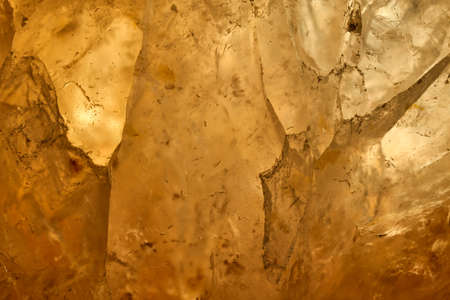 Yellow Crystal texture background, suitable for design.