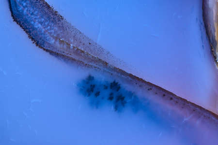 Macro photography of Crystal, suitable for design element.blue.-