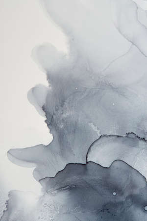Black and white abstract art drawing photo shotting.の写真素材