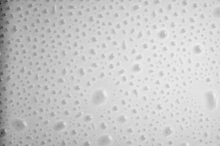 Rain drops on the window stock photo.の写真素材