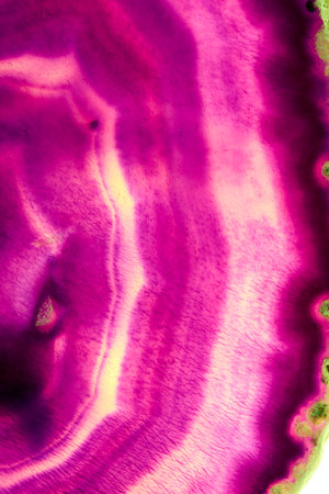 Texture pattern on marble of stone surface of agate slice.