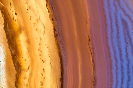 Close up shot of yellow Jewelry material, colorful and beautiful.
