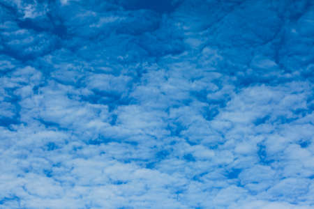 Dramatic Cloudscape in the blue sky.