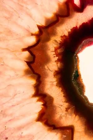 Mineral polished crystal stone shotting.の写真素材