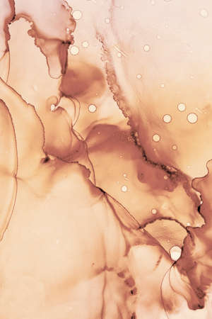 Aquarelle painting textured stain canvas element for design, greeting card, template. Multicolor hand drawn illustration.の写真素材