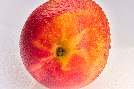 Fresh mango isolated on white background.の写真素材