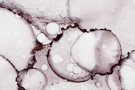 Fluid painting like graphic illustration colorful.の写真素材