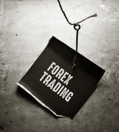 Close up of Forex Word , Business Concept Idea
