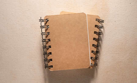 Close up of a blank paper book for your textの写真素材