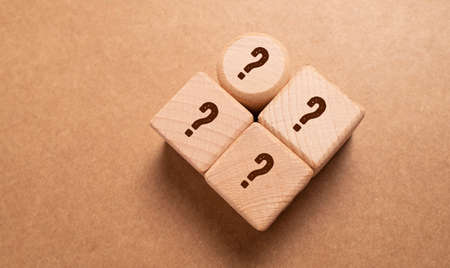 Close up Of Words with Faq , Business Concept ideaの写真素材