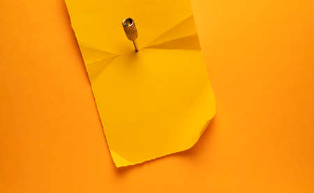 Empty space Paper Tag for copy space your own wordsの写真素材