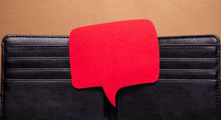 Empty space Paper Tag for copy space your own wordsの写真素材