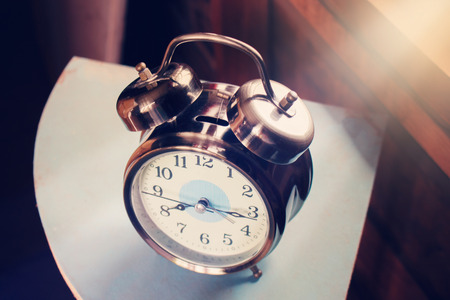 Retro alarm clockの写真素材