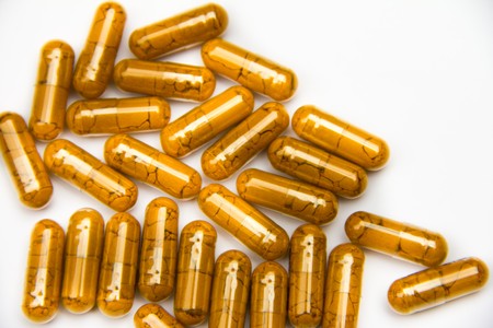 herbal drug capsule 4の写真素材
