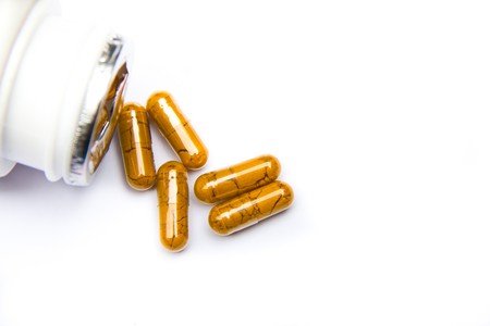 herbal drug capsule3の写真素材
