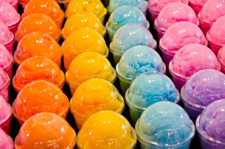cotton candy の写真素材