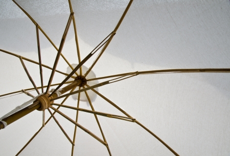 under handmade umbrellaの写真素材