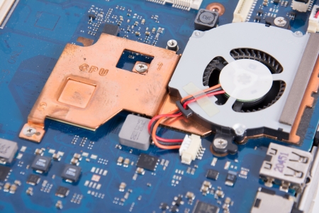 detail mainboard notebook cpu