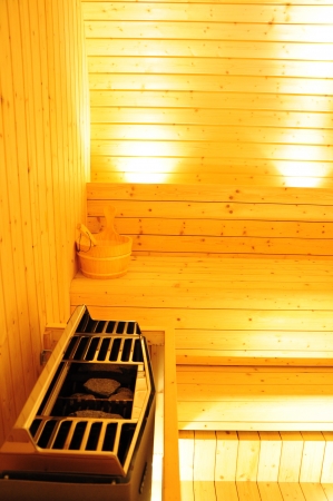 sauna roomの写真素材