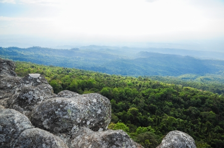 Dot rock hillの写真素材
