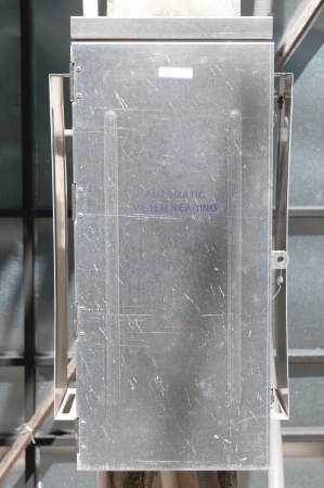 Electrical switch box on the pole