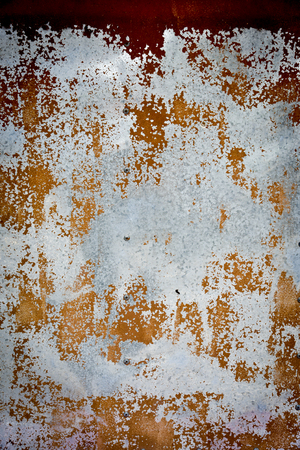 Rusty metal sheet wall texture background.