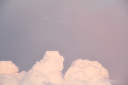 shade sky with purple clouds in twilight abstract background