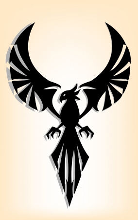 eagle tattoo designのイラスト素材