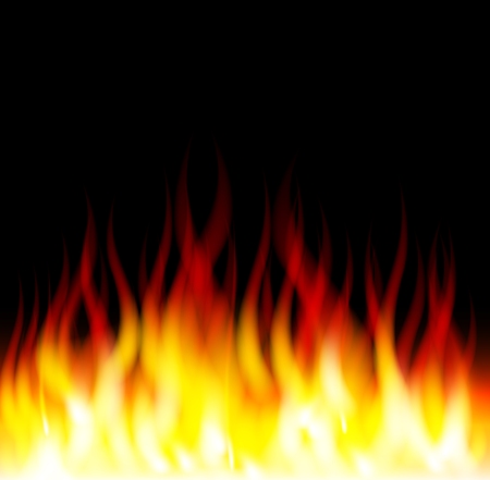 Burn flame fire for you designのイラスト素材
