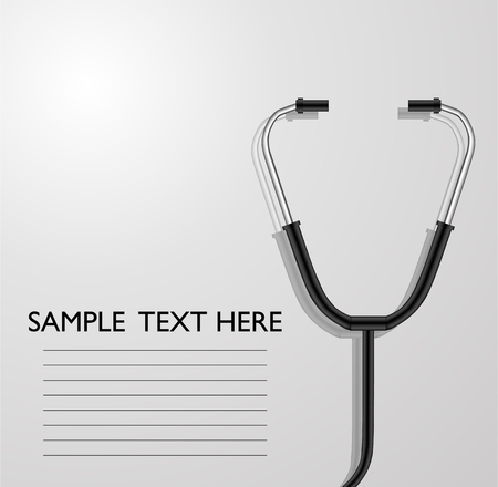 background with stethoscope for you designのイラスト素材