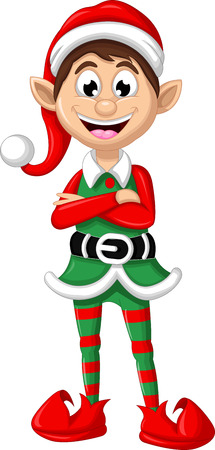 Christmas elfのイラスト素材
