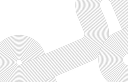 Abstract white color horizontal banner background with white circle lines. Geometric stripe line art...