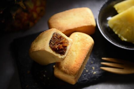 Taiwan dessert Pineapple cakeの写真素材