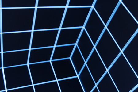 blue line patternの写真素材